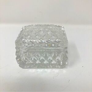 Small Crystal Box with Lid